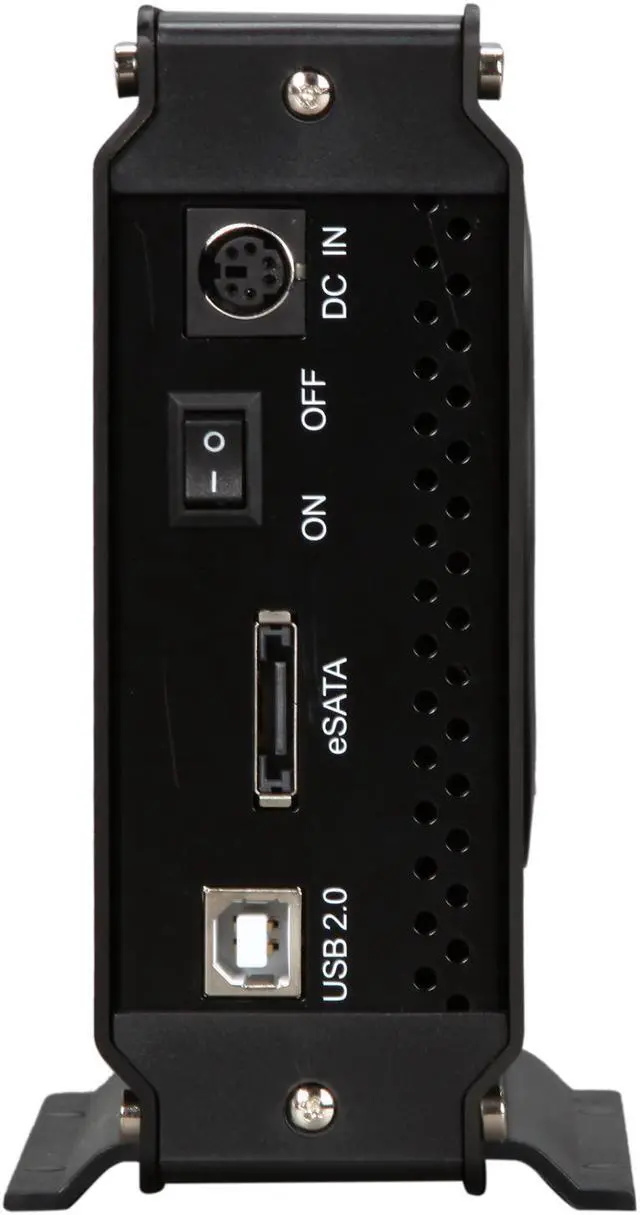 Alt view image 2 of 5 - SABRENT EC-UEIS7 Aluminum 3.5" IDE / SATA USB & eSATA External Enclosure