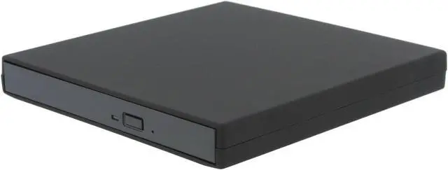 Main image of SABRENT EC-BIDE Black IDE USB 2.0 CD/DVD-RW Slim Notebook Drive Enclosure