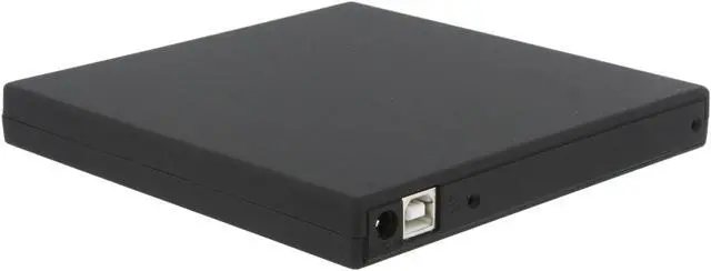 Alt view image 3 of 10 - SABRENT EC-BIDE Black IDE USB 2.0 CD/DVD-RW Slim Notebook Drive Enclosure