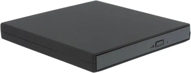 Alt view image 7 of 10 - SABRENT EC-BIDE Black IDE USB 2.0 CD/DVD-RW Slim Notebook Drive Enclosure