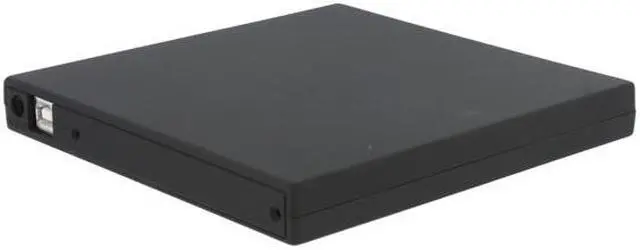 Main image of SABRENT EC-BSAT Black SATA USB 2.0 CD/DVD-RW Slim Notebook Drive Enclosure