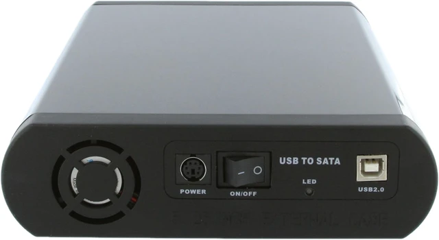 Alt view image 4 of 10 - SABRENT EC-ST5B Aluminum 5.25" Black SATA USB 2.0 CD/DVD Enclosure