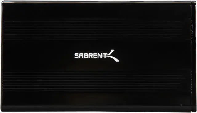 Alt view image 2 of 6 - SABRENT EC-25KU Aluminum 2.5" Black SATA I/II USB 3.0 Hard Drive Enclosure
