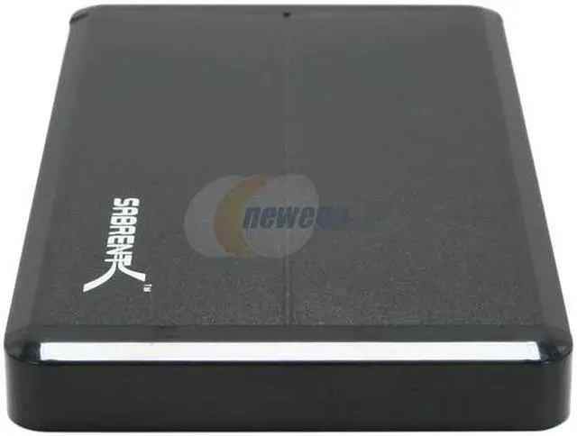 Alt view image 3 of 6 - SABRENT EC-3025 Aluminum 2.5" Black SATA I/II USB 3.0 Hard Drive Enclosure