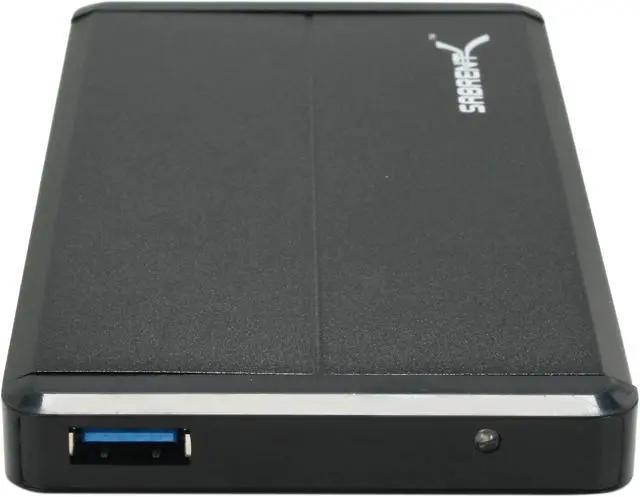 Alt view image 5 of 6 - SABRENT EC-3025 Aluminum 2.5" Black SATA I/II USB 3.0 Hard Drive Enclosure