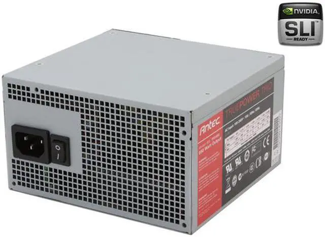 Main image of Antec True Power Trio TP3-650 650 W ATX12V SLI Certified CrossFire Ready Active PFC Power Supply with Three 12V Rails