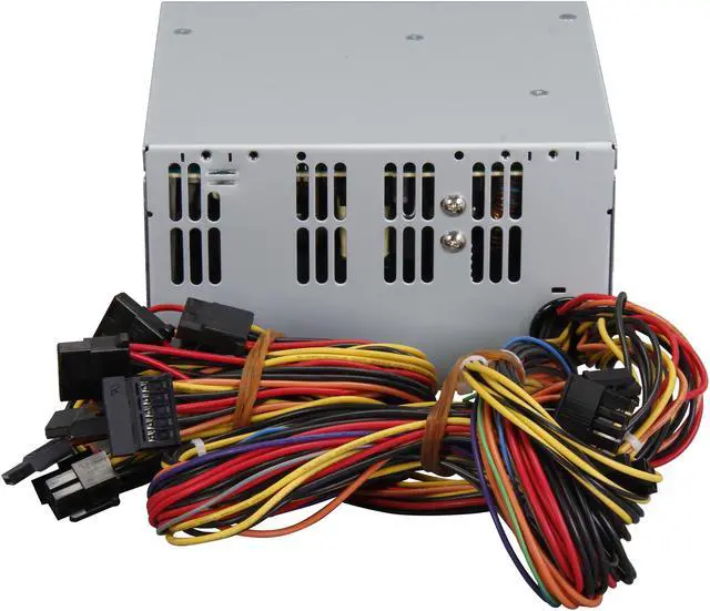 Alt view image 4 of 7 - Antec Basiq BP500U 500W Continuous Power ATX12V Version 2.01 Active PFC Power Supply - Intel Haswell Fully Compatible