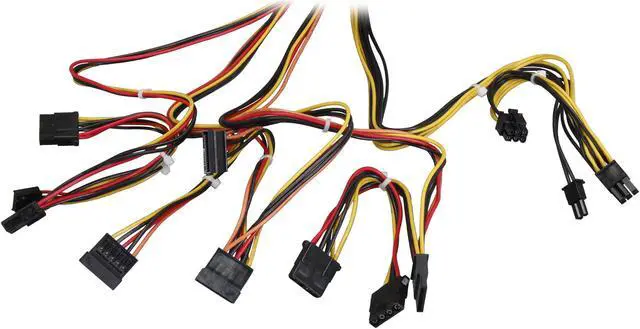 Alt view image 5 of 7 - Antec Basiq BP500U 500W Continuous Power ATX12V Version 2.01 Active PFC Power Supply - Intel Haswell Fully Compatible