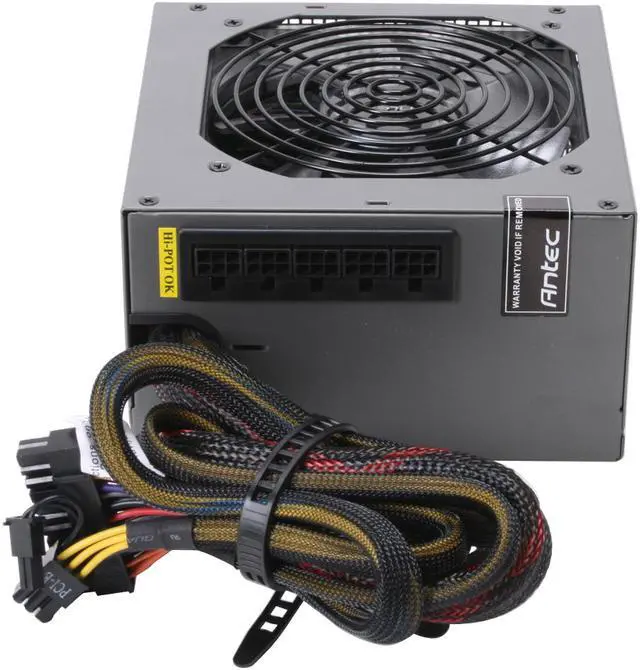Alt view image 3 of 9 - Antec NeoPower 650 Blue 650 W ATX12V / EPS12V SLI Certified CrossFire Ready Modular Active PFC Power Supply