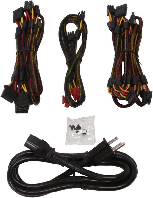 Alt view image 6 of 9 - Antec TruePower Quattro TPQ-1000 1000W Continuous Power ATX12V / EPS12V SLI Certified CrossFire Ready 80 PLUS BRONZE Certified Modular Active PFC "compatible with Core i7/Core i5" Power Supply