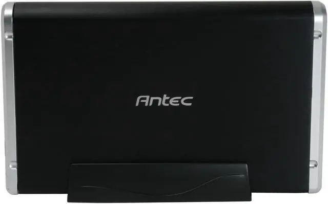 Alt view image 3 of 6 - Antec MX-100 Aluminum 3.5" Black SATA USB 2.0 External Enclosure