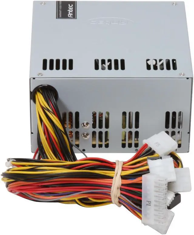 Alt view image 3 of 8 - Antec Basiq BP500UB 500 W ATX12V Version 2.01 Active PFC Power Supply - OEM