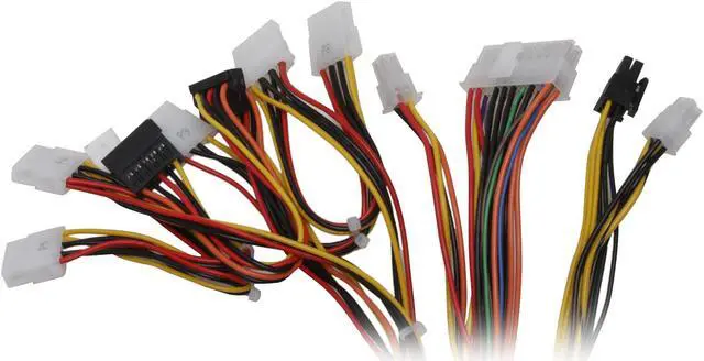Alt view image 5 of 8 - Antec Basiq BP500UB 500 W ATX12V Version 2.01 Active PFC Power Supply - OEM