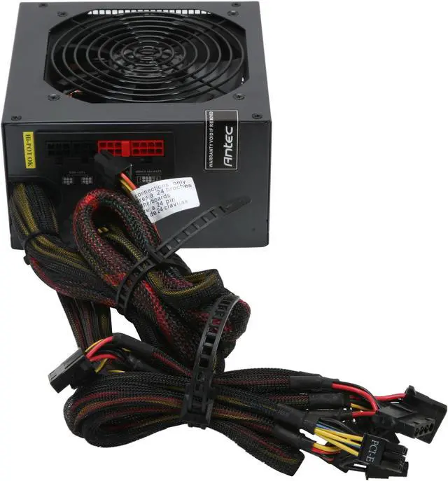 Alt view image 5 of 10 - Antec TruePower New TP-550 550W Continuous Power ATX12V V2.3 / EPS12V V2.91 SLI Certified CrossFire Ready 80 PLUS BRONZE Certified Active PFC "compatible with Core i7/Core i5" Power Supply