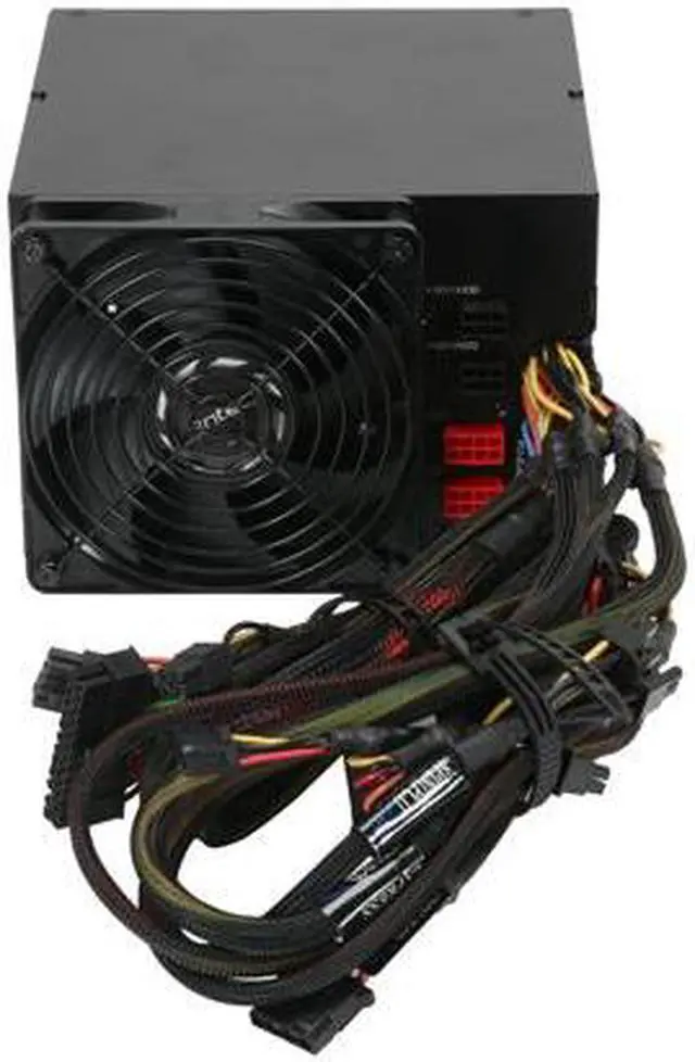 Alt view image 4 of 9 - Antec CP-850 850W Continuous Power CPX SLI Certified CrossFire Ready 80 PLUS Certified Modular Active PFC "compatible with Core i7" Power Supply