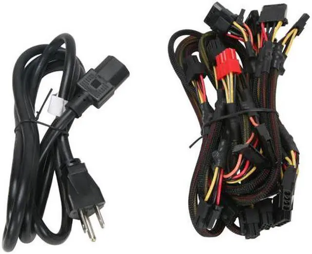Alt view image 7 of 9 - Antec CP-850 850W Continuous Power CPX SLI Certified CrossFire Ready 80 PLUS Certified Modular Active PFC "compatible with Core i7" Power Supply
