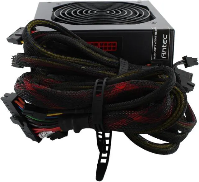 Alt view image 4 of 11 - Antec TruePower New TP-750 750W Continuous Power ATX12V V2.3 / EPS12V V2.91 SLI Certified CrossFire Ready 80 PLUS BRONZE Certified Active PFC "compatible with Core i7/Core i5" Power Supply