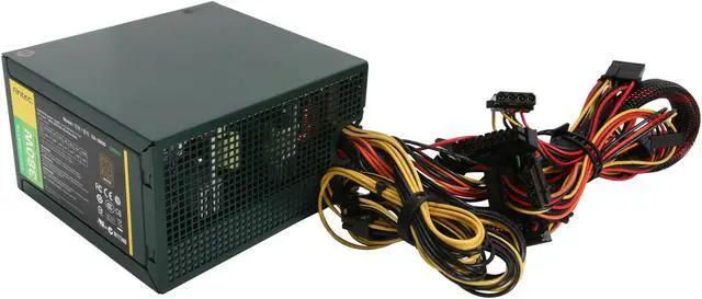 Alt view image 4 of 6 - Antec EarthWatts Green EA-380D Green 380W Continuous power ATX12V v2.3 / EPS12V 80 PLUS BRONZE Certified Active PFC Power Supply - Intel Haswell Fully Compatible