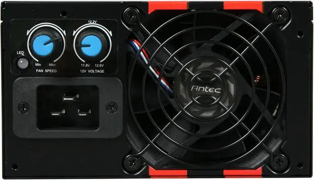 Alt view image 2 of 6 - Antec TruePower Quattro Series TPQ-1200 OC (Fan Control Knob/+12V Voltage Control Knob) 1200W Continuous Power ATX12V v2.3 SLI Ready CrossFire Certified 80 PLUS SILVER Certified Modular Active PFC Power Supply