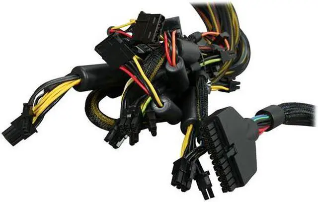 Alt view image 5 of 6 - Antec TruePower Quattro Series TPQ-1200 OC (Fan Control Knob/+12V Voltage Control Knob) 1200W Continuous Power ATX12V v2.3 SLI Ready CrossFire Certified 80 PLUS SILVER Certified Modular Active PFC Power Supply