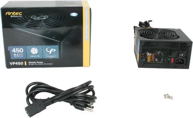 Alt view image 7 of 7 - Antec VP-450 450W ATX 12V v2.3 Power Supply - Intel Haswell Fully Compatible