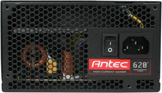Alt view image 2 of 7 - Antec High Current Gamer Series HCG-620 620 W ATX12V v2.3 / EPS12V v2.91 SLI Ready CrossFire Ready 80 PLUS BRONZE Certified Active PFC Power Supply