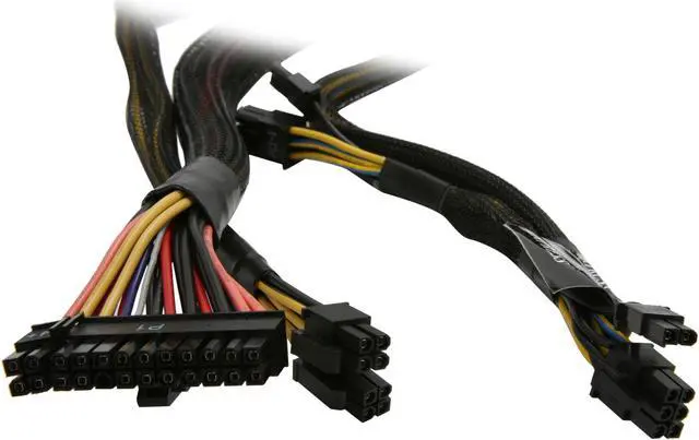 Alt view image 6 of 7 - High Current Pro HCP-750 750W TX12V v2.3 / EPS12V v2.92 SLI Certified CrossFire Certified 80 PLUS GOLD Certified Modular Active PFC Power Supply - Intel Haswell Fully Compatible