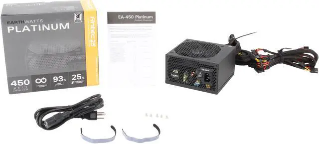 Alt view image 7 of 7 - Antec EarthWatts Platinum Series EA-450 450 W ATX12V / EPS12V SLI Ready CrossFire Ready 80 PLUS PLATINUM Certified Power Supply