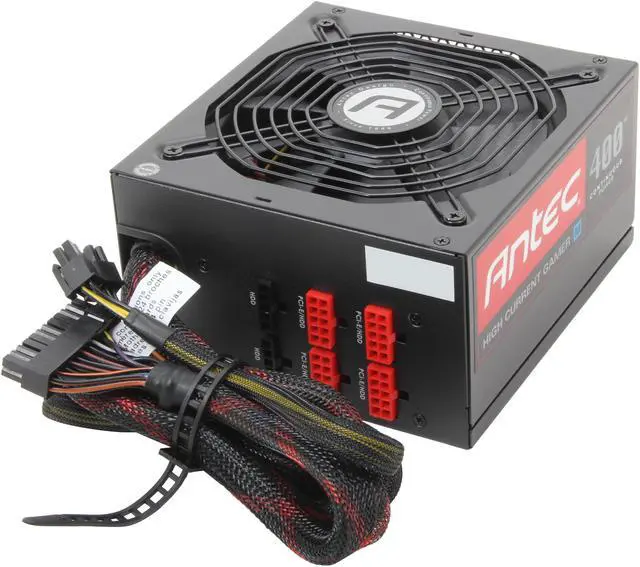 Alt view image 4 of 7 - Antec HCG M Series HCG-400M 400 W ATX12V / EPS12V SLI Ready CrossFire Ready 80 PLUS BRONZE Certified Modular Active PFC Power Supply