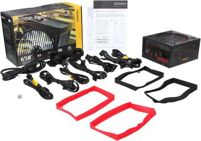 Alt view image 7 of 7 - Antec EDGE Series EDG 650 650 W ATX12V / EPS12V 80 PLUS GOLD Certified Full Modular Power Supply