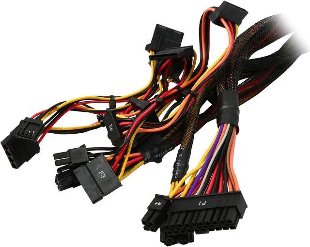 Alt view image 5 of 7 - Antec EA550 550 W ATX12V / EPS12V 80 PLUS BRONZE Certified Power Supply