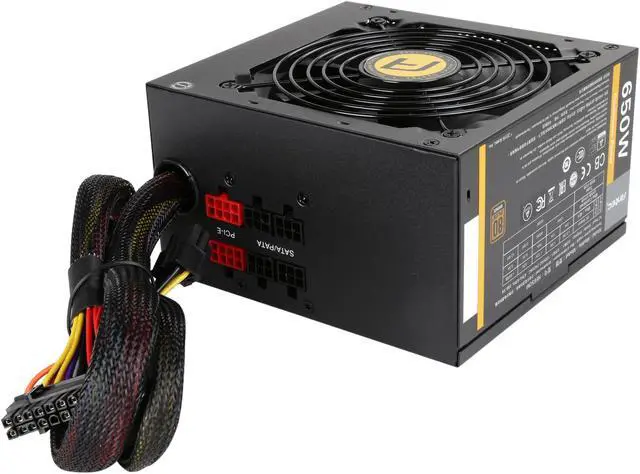 Alt view image 5 of 7 - Antec NeoECO Modular Series NE650M 650W, 80 PLUS Bronze, Quiet 120mm Fan, Heavy-duty Caps, 3 Year Warranty