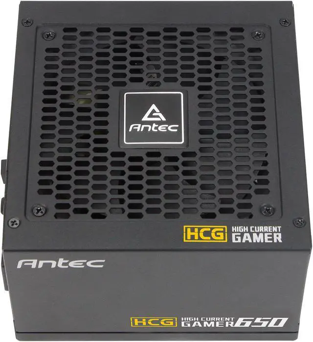 Alt view image 2 of 10 - Antec High Current Gamer Series HCG650 Gold, 650W Fully Modular, Full-Bridge LLC and DC to DC Converter Design, Full Japanese Caps, Zero RPM Manager, Compacted Size 140mm, 10 Year Warranty