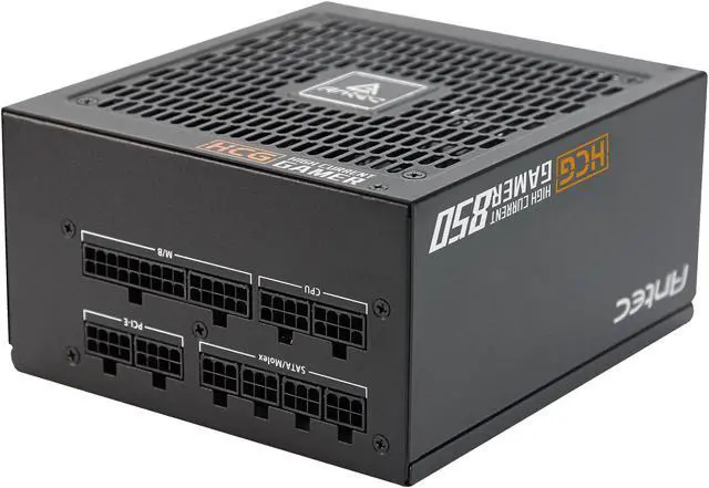 Alt view image 4 of 10 - Antec HCG850 Bronze 850W Fully Modular, 80 PLUS BRONZE, 135mm DBB Fan, Full Japanese Heavy-Duty Caps, 5 Year Warranty