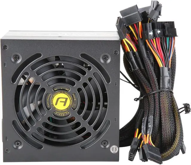 Alt view image 6 of 8 - Antec Value Power Series VP550 Plus, 550W Non-Modular, 80 PLUS Certified, Thermal Manager, CircuitShield Protection, 120mm Silent Fan with 3-Year Warranty