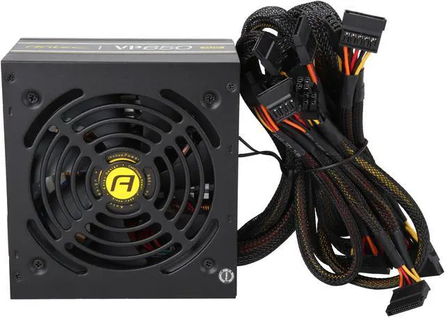 Alt view image 5 of 7 - Antec Value Power Series VP650 Plus, 650W Non-Modular, 80 PLUS Certified, Thermal Manager, CircuitShield Protection, 120mm Silent Fan with 3-Year Warranty