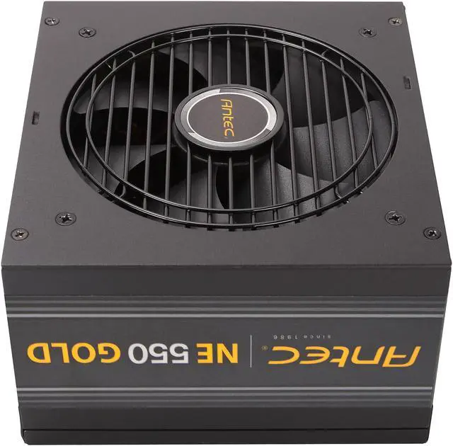 Alt view image 3 of 20 - Antec NeoECO Series NE550G 550W ATX 12V / EPS 12V 80 PLUS GOLD Certified Semi-Modular Compact 140 mm Size 7 Year Warranty Power Supply