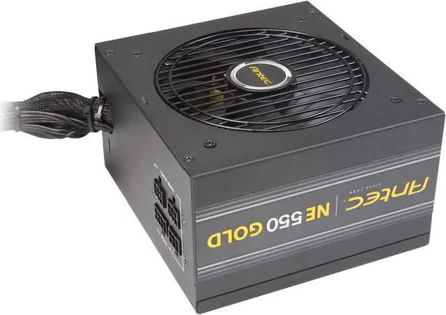 Alt view image 4 of 20 - Antec NeoECO Series NE550G 550W ATX 12V / EPS 12V 80 PLUS GOLD Certified Semi-Modular Compact 140 mm Size 7 Year Warranty Power Supply