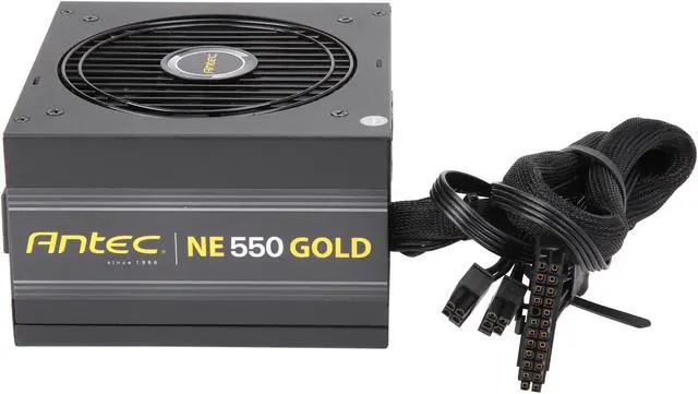 Alt view image 18 of 20 - Antec NeoECO Series NE550G 550W ATX 12V / EPS 12V 80 PLUS GOLD Certified Semi-Modular Compact 140 mm Size 7 Year Warranty Power Supply