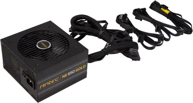 Alt view image 19 of 20 - Antec NeoECO Series NE650G 650W ATX 12V / EPS 12V 80 PLUS GOLD Certified Semi-Modular Compact 140 mm Size 7 Year Warranty Power Supply