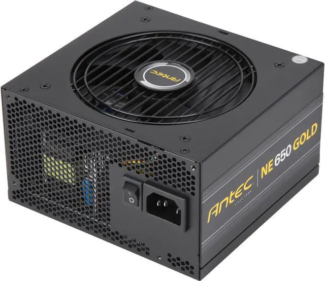 Alt view image 2 of 20 - Antec NeoECO Series NE650G 650W ATX 12V / EPS 12V 80 PLUS GOLD Certified Semi-Modular Compact 140 mm Size 7 Year Warranty Power Supply