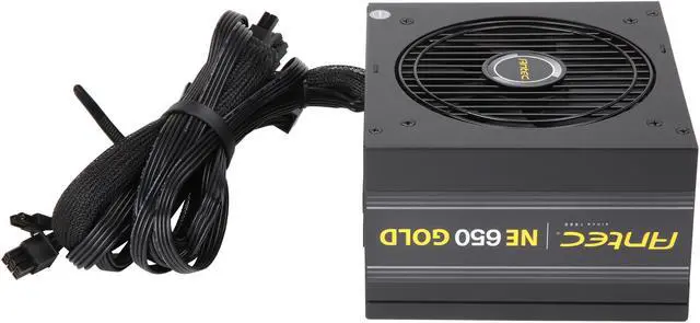 Alt view image 4 of 20 - Antec NeoECO Series NE650G 650W ATX 12V / EPS 12V 80 PLUS GOLD Certified Semi-Modular Compact 140 mm Size 7 Year Warranty Power Supply
