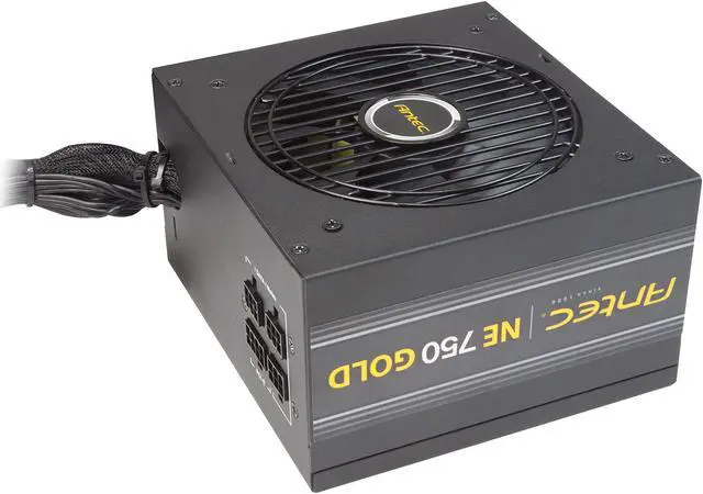 Alt view image 3 of 20 - Antec NeoECO Series NE750G 750W ATX 12V / EPS 12V 80 PLUS GOLD Certified Semi-Modular Compact 140 mm Size 7 Year Warranty Power Supply