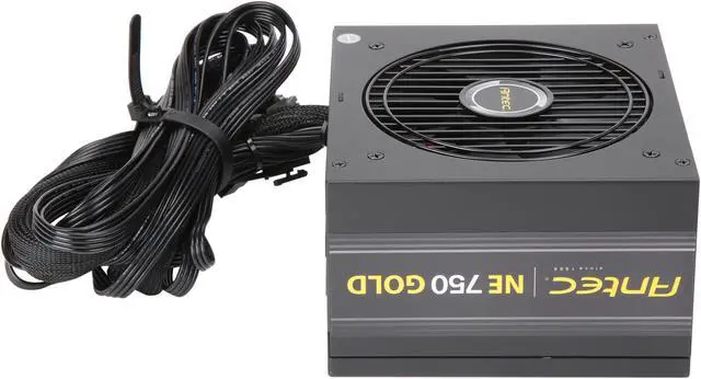Alt view image 15 of 20 - Antec NeoECO Series NE750G 750W ATX 12V / EPS 12V 80 PLUS GOLD Certified Semi-Modular Compact 140 mm Size 7 Year Warranty Power Supply