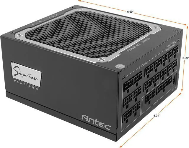 Alt view image 3 of 14 - Antec Signature Series SP1300, 80 PLUS Platinum Certified, 1300W Full Modular with OC Link Feature, PhaseWave Design, Full Top-Grade Japanese Caps, Zero RPM Mode, 135 mm FDB Silence & 10-Year Warranty