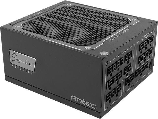 Antec Signature Series ST1000, 80 PLUS Titanium Certified, 1000W Full  Modular with OC Link Feature, PhaseWave Design, Full Top-Grade Japanese  Caps,