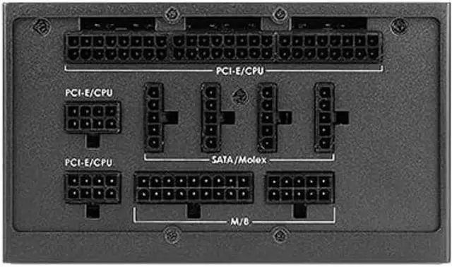 Alt view image 5 of 6 - Antec High Current Gamer Series HCG1000 Gold, 1000W Fully Modular, Full-Bridge LLC and DC to DC Converter Design, Full Japanese Caps, Zero RPM Manager, Compacted Size 140mm, 10 Year Warranty