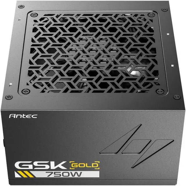 Alt view image 6 of 11 - ANTEC GSK750 V2 ATX3.1, 750W Full Modular PSU, 80 PLUS Gold Certified, PCIE 5.1 Support, PhaseWave Design, Zero RPM Manager, 120mm Silent Fan, 10-Year Warranty, High-Quality Braided Cable