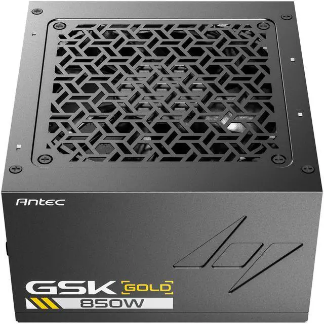 Alt view image 6 of 11 - ANTEC GSK850 V2 ATX3.1, 750W Full Modular PSU, 80 PLUS Gold Certified, PCIE 5.1 Support, PhaseWave Design, Zero RPM Manager, 120mm Silent Fan, 10-Year Warranty, High-Quality Braided Cable