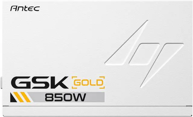 Alt view image 10 of 11 - ANTEC GSK850 V2 White ATX3.1, 750W Full Modular PSU, 80 PLUS Gold Certified, PCIE 5.1 Support, PhaseWave Design, Zero RPM Manager, 120mm Silent Fan, 10-Year Warranty, High-Quality Braided Cable